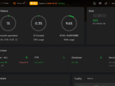 4 Rekomendasi Control Panel Web Hosting Gratis dan Open-Source Terbaik di 2026 aaPanel Linux Panel Home