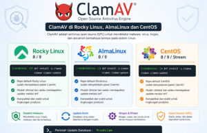 Panduan Install ClamAV di Rocky Linux, AlmaLinux dan CentOS Panduan Install ClamAV di Rocky Linux, AlmaLinux dan CentOS