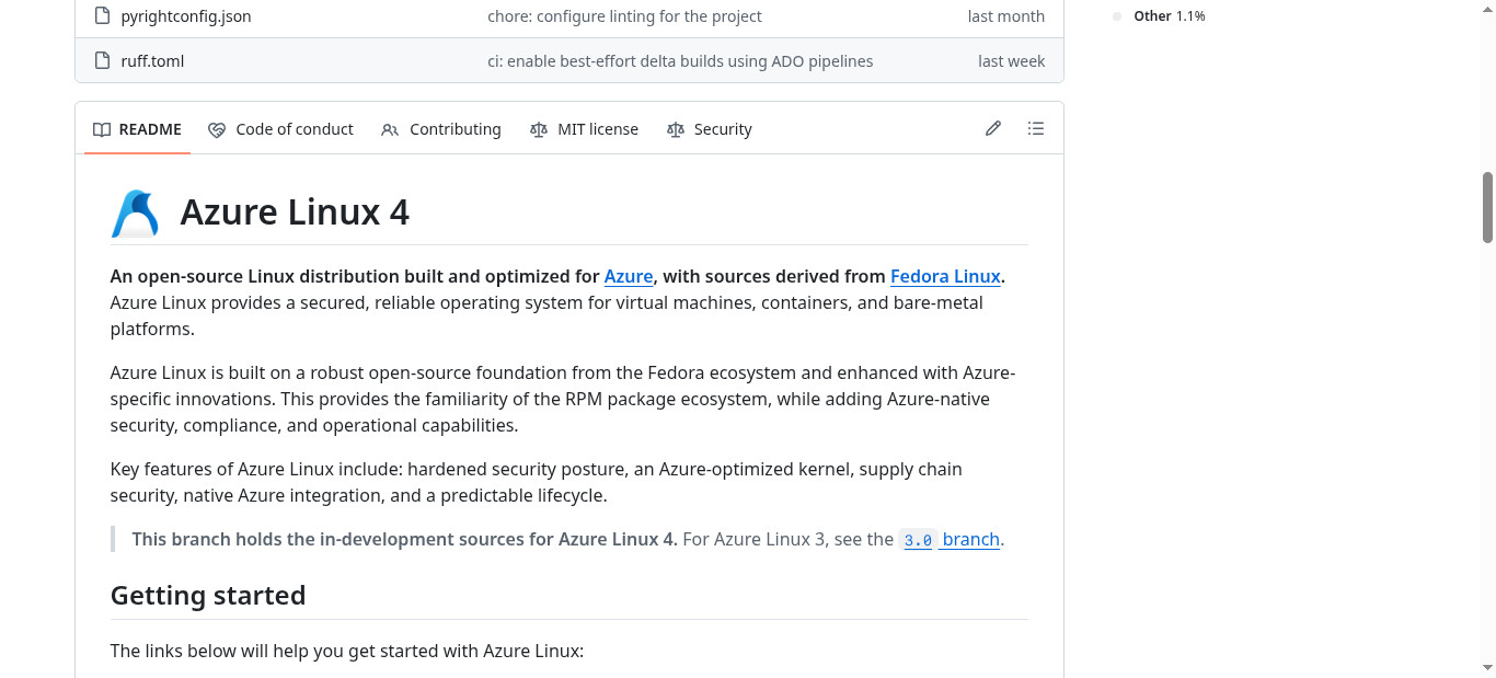 Azure Linux (Github) Azure Linux (Github)