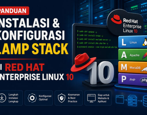 Panduan Instalasi & Konfigurasi LAMP Stack di Red Hat Enterprise Linux 10 Panduan Instalasi & Konfigurasi LAMP Stack di Red Hat Enterprise Linux 10